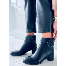 BM Botas pretas de salto alto Dolores preto 2