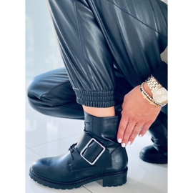 BM Botas com cadarço Billy Black preto 1 BM Botas com cadarço Billy Black preto 1