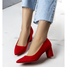 BM Sapatos de salto alto Demiki vermelhos 1