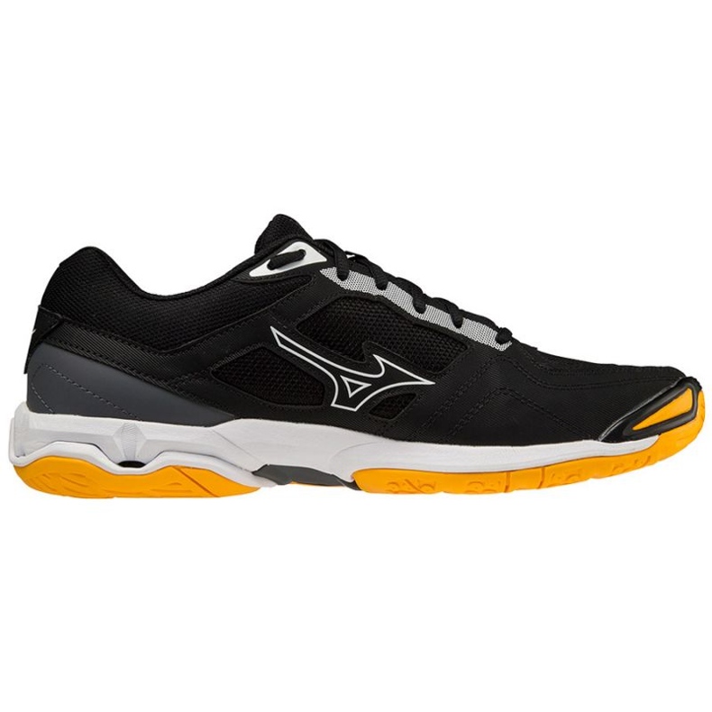 Tênis de handebol Mizuno Wave Phantom 3 M X1GA226044 preto preto 1