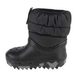 Bota Crocs Classic Neo Puff Infantil 207683-001 preto 1