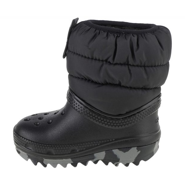 Bota Crocs Classic Neo Puff Infantil 207683-001 preto 1