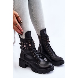 PG1 Botas Femininas de Cano Alto Preto Kastella 1