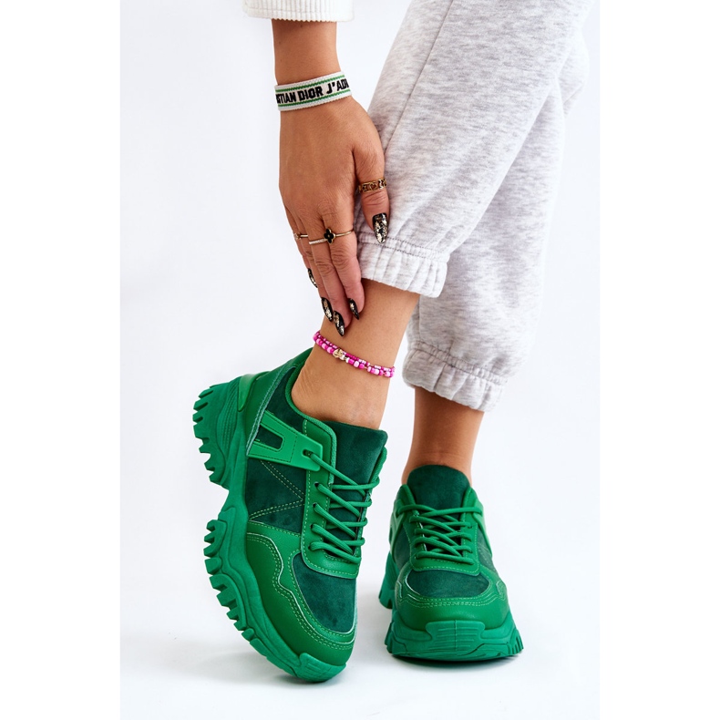 PG1 Sapatos esportivos da moda tênis verde Frezio 1