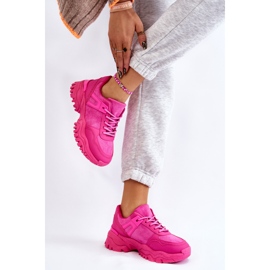 PG1 Sapatos esportivos da moda tênis fúcsia Frezio rosa 3