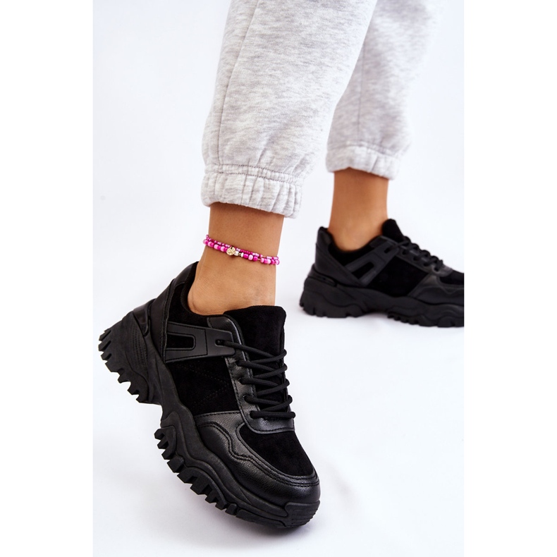 PG1 Sapatos esportivos da moda tênis preto Frezio 2