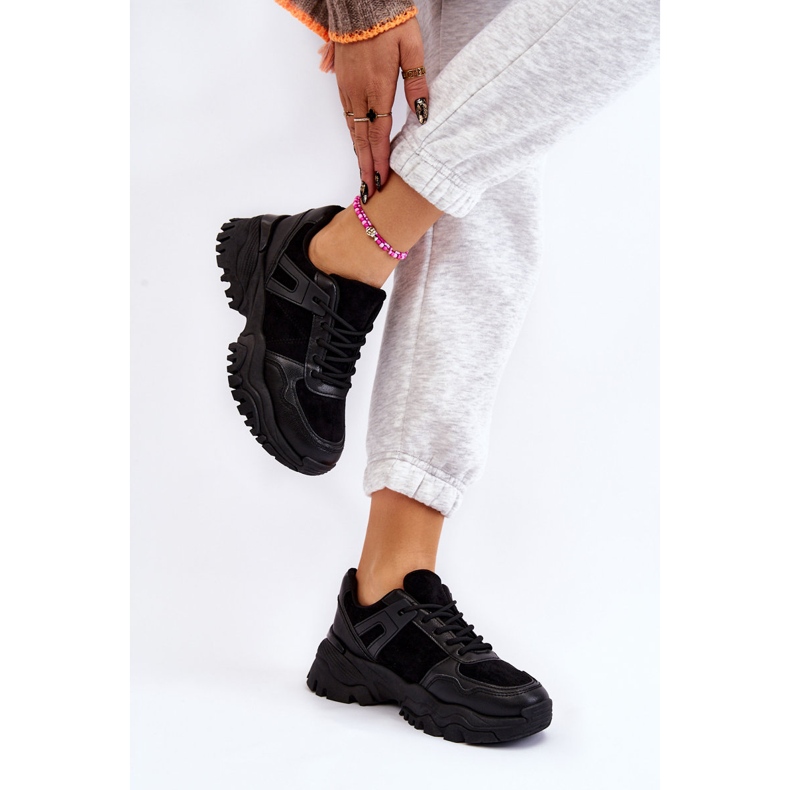 PG1 Sapatos esportivos da moda tênis preto Frezio 1