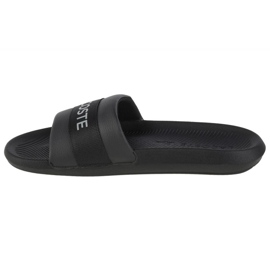 Chinelos Lacoste Croco Slide 0721 1 M 741CMA000702H preto 1 Chinelos Lacoste Croco Slide 0721 1 M 741CMA000702H preto 1