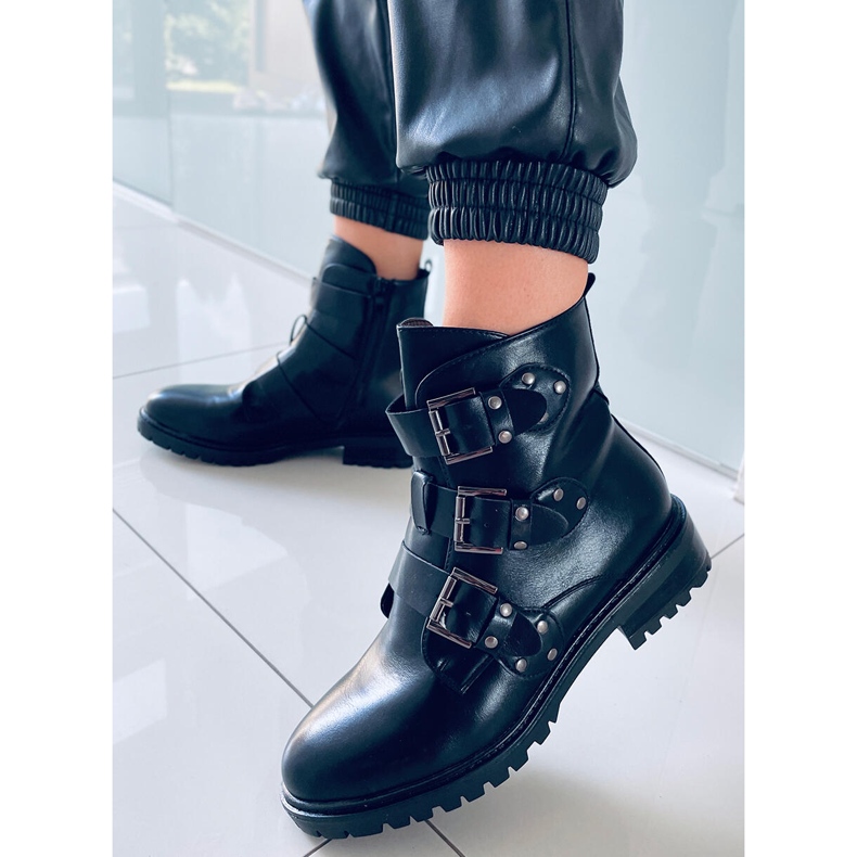 BM Botas femininas Ragnar Black preto 2