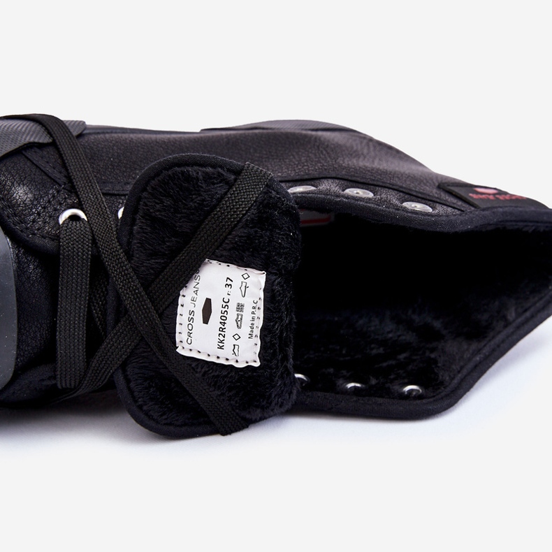 Tênis alto feminino Cross jeans KK2R4055C preto 1