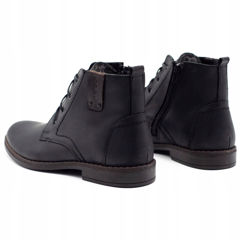 Polbut Botas de inverno masculinas negras c20 preto 4 Polbut Botas de inverno masculinas negras c20 preto 4