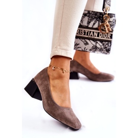 Bombas de camurça La.Fi 230034G-SU Cinza 2