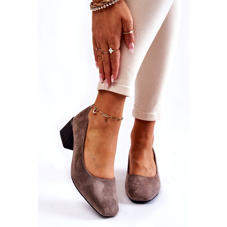 Bombas de camurça La.Fi 230034G-SU Cinza 1