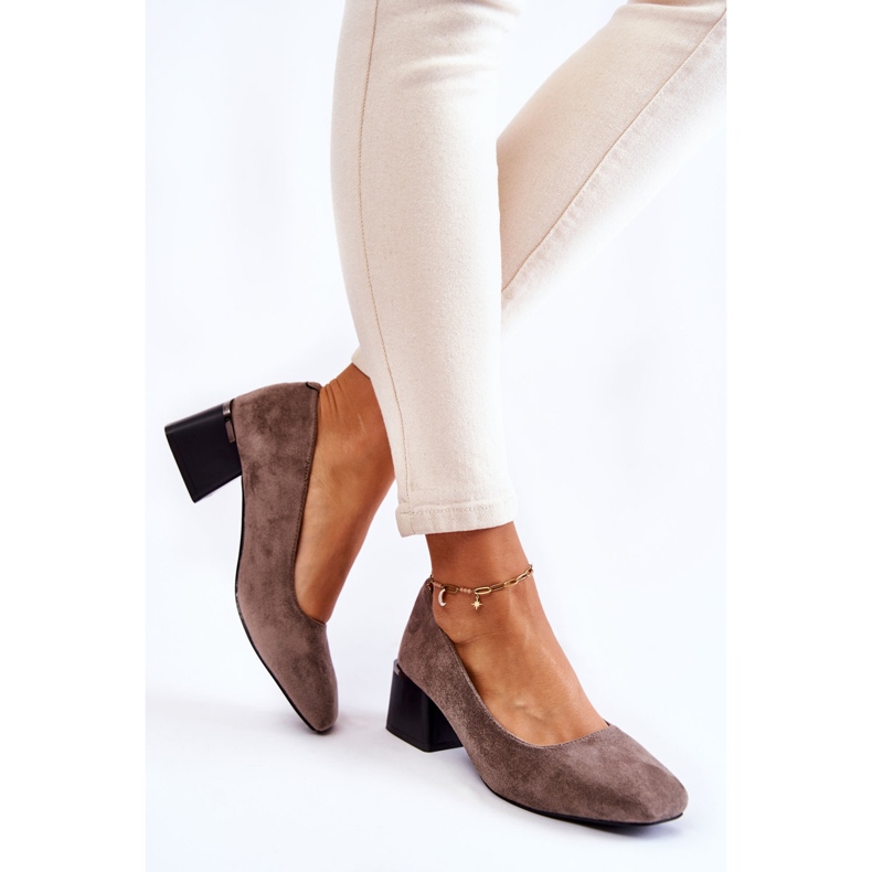 Bombas de camurça La.Fi 230034G-SU Cinza multicolorido 2