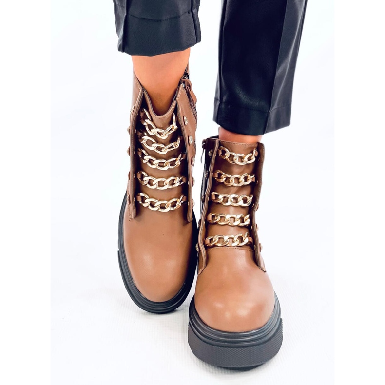 Botas militares Lopez Taupe castanho 1