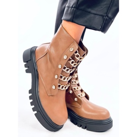 Botas militares Lopez Taupe marrom 2