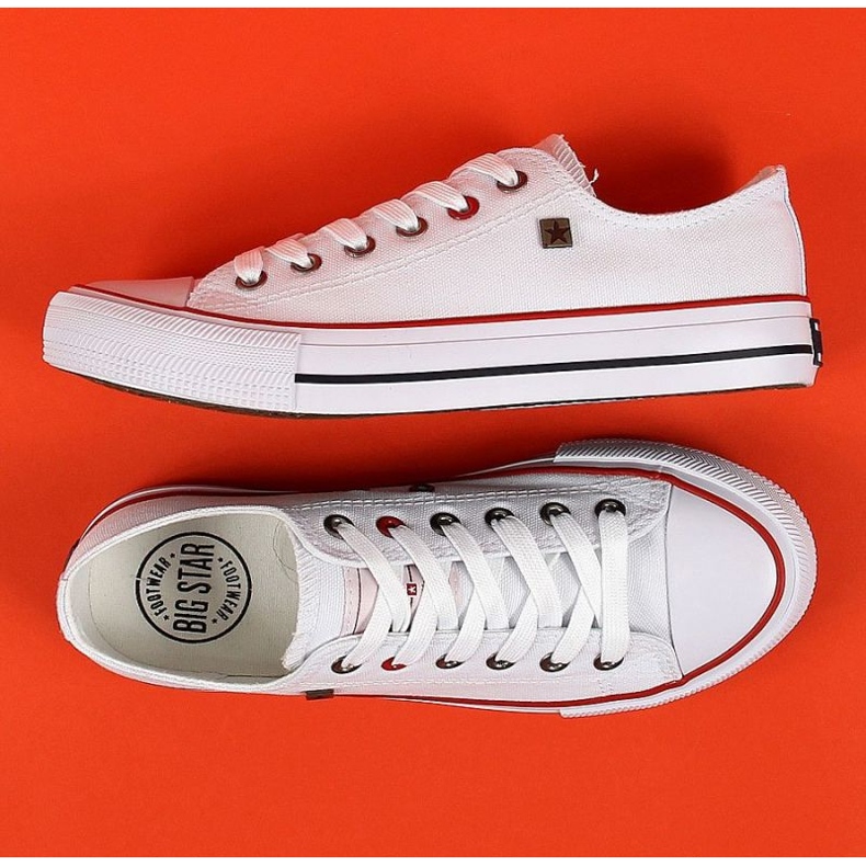 Sapatos, sapatilhas Big Star W T274020 INT344 branco 1