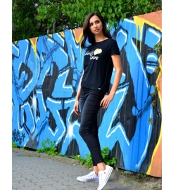 Sapatos, sapatilhas Big Star W T274020 INT344 branco 2