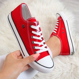 Sapatos, sapatilhas Big Star W T274020 INT510 vermelho 1