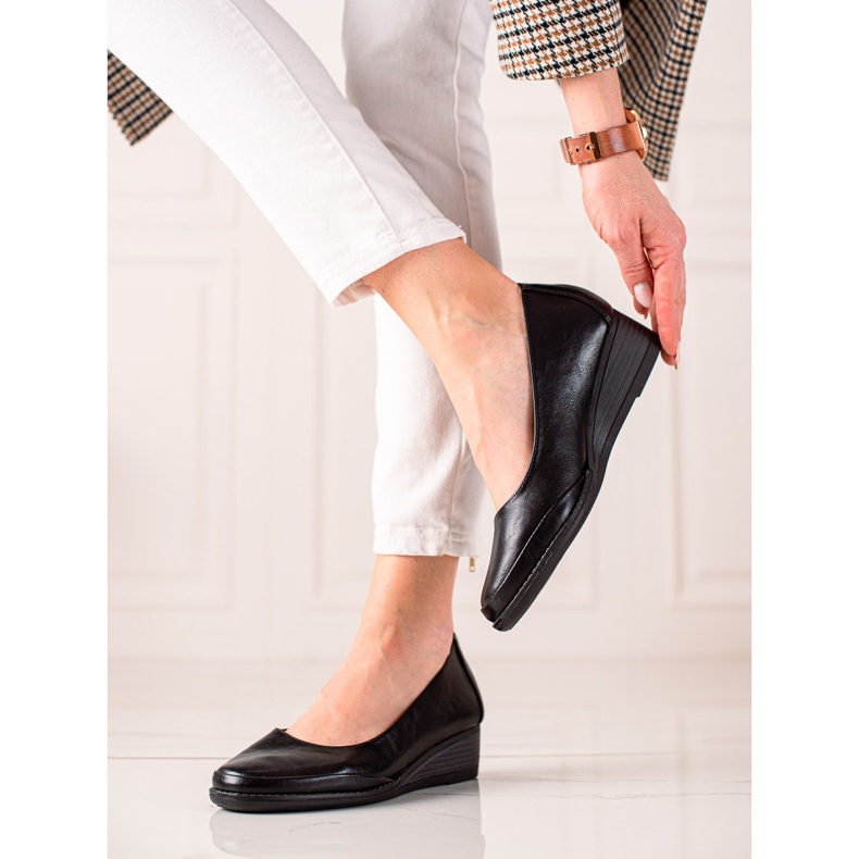 Bombas casuais VINCEZA preto 1