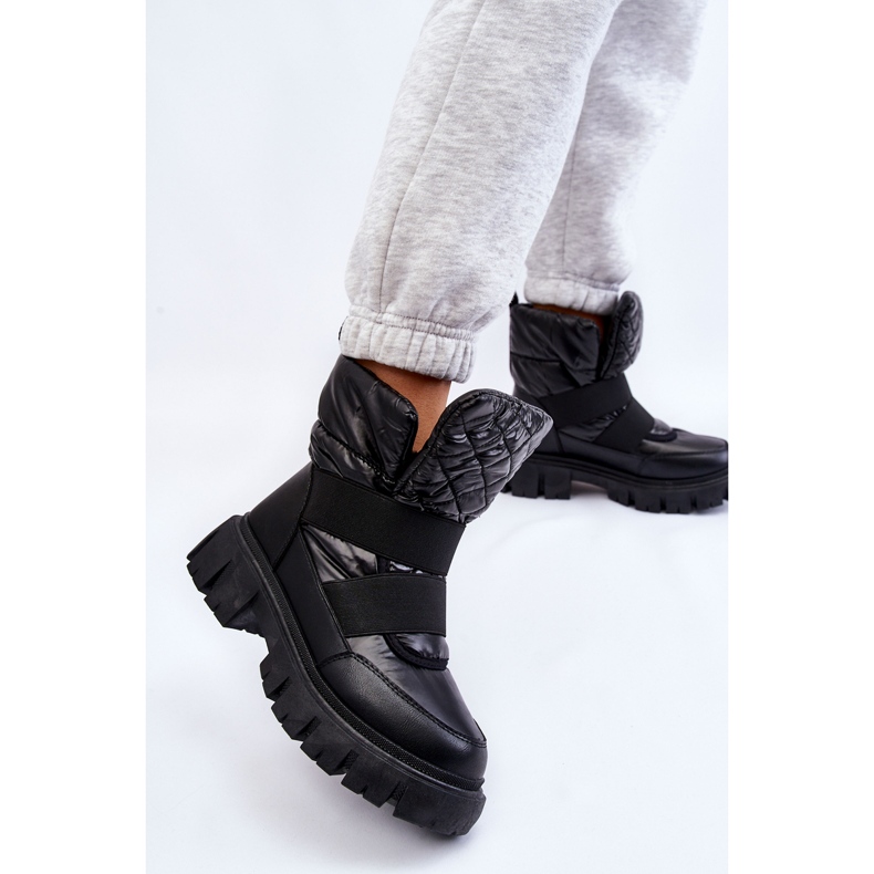 Botas femininas com aquecimento preto Feritos 2