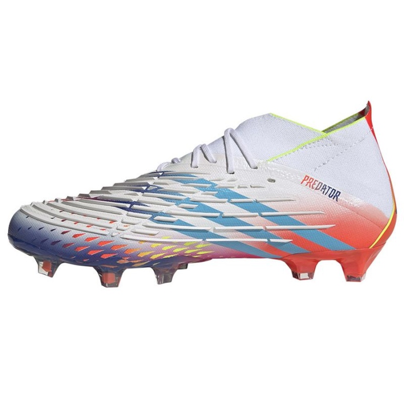Chuteira Adidas Predator Edge.1 Fg M GW1028 branco branco 1