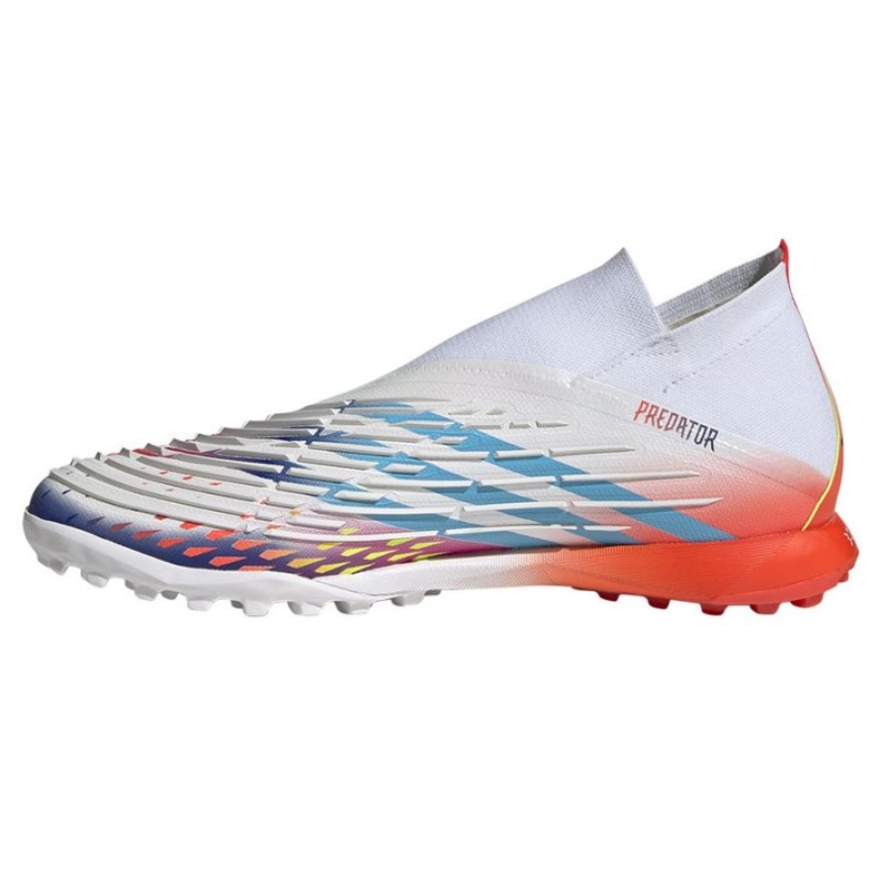 Chuteira Adidas Predator Edge.1 Tf M GZ6101 multicolorido branco 1