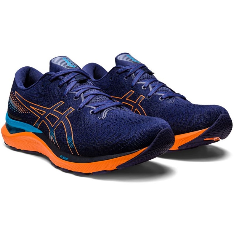Tênis de corrida Asics Gel Cumulus 24 M 1011B366 402 azul 1