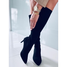 BM Botas de meia Rebecca Black preto 2