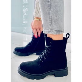 BM Trabalhadores com cadarços Turner Black preto 1