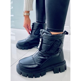 PA1 Botas de neve Wells Black para mulher preto 1