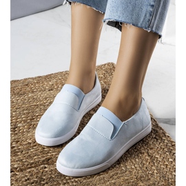 PA1 Tênis de camurça ecológica azul, Jamal. 1