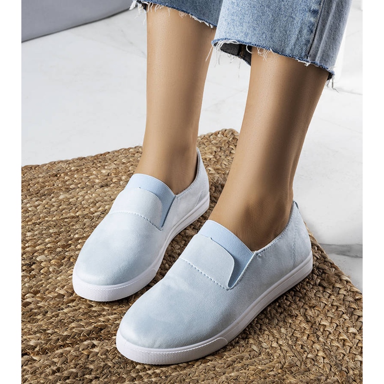 PA1 Tênis de camurça ecológica azul, Jamal. 1