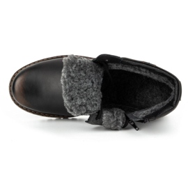 Polbut Botas de neve masculinas J35 kabir preto 4