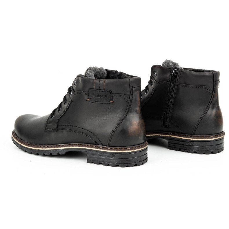 Polbut Botas de neve masculinas J35 kabir preto 3