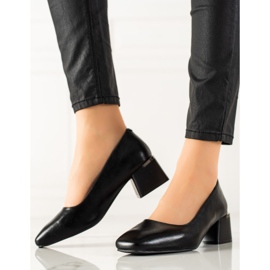 Elegantes bombas de salto alto La.Fi preto 1