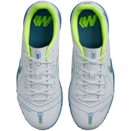 Chuteira Nike Mercurial Vapor 14 Academy Tf Jr DJ2863 054 branco branco 1