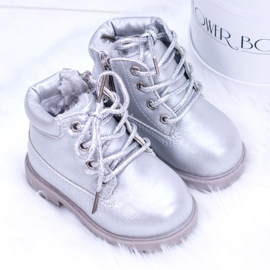 PA1 Botas Dexter Trappers com isolamento de prata para crianças 1 PA1 Botas Dexter Trappers com isolamento de prata para crianças 1