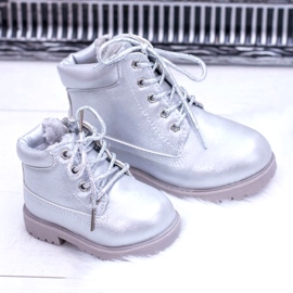 PA1 Botas Dexter Trappers com isolamento de prata para crianças 2 PA1 Botas Dexter Trappers com isolamento de prata para crianças 2
