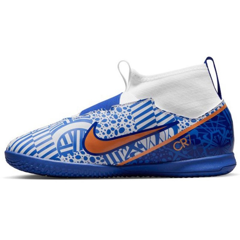 Chuteira Nike Mercurial Zoom Superfly 9 Academy CR7 Ic Jr DQ5328 182 azul azul 1 Chuteira Nike Mercurial Zoom Superfly 9 Academy CR7 Ic Jr DQ5328 182 azul azul 1