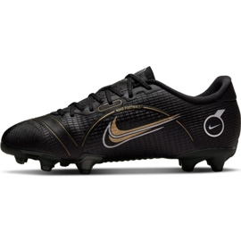 Chuteira Nike Mercurial Vapor 14 Academy FG/MG Jr DJ2856 007 preto preto 1