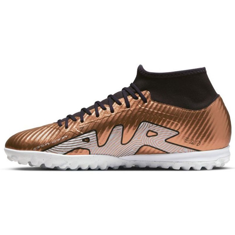 Chuteira Nike Zoom Mercurial Superfly 9 Academy Qatar Tf M DR5948 810 ouro, marrom dourado 1