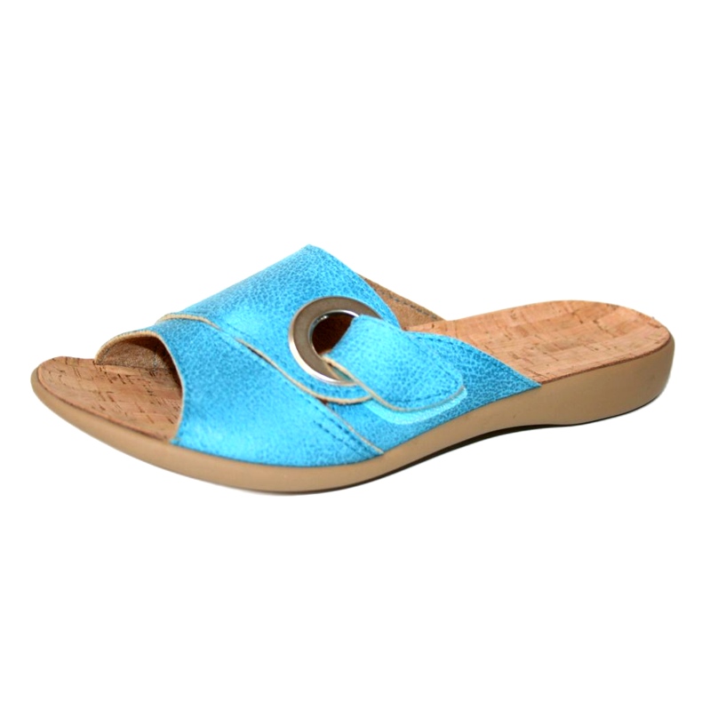 Sapatos femininos Befado pu 265D007 azul 2