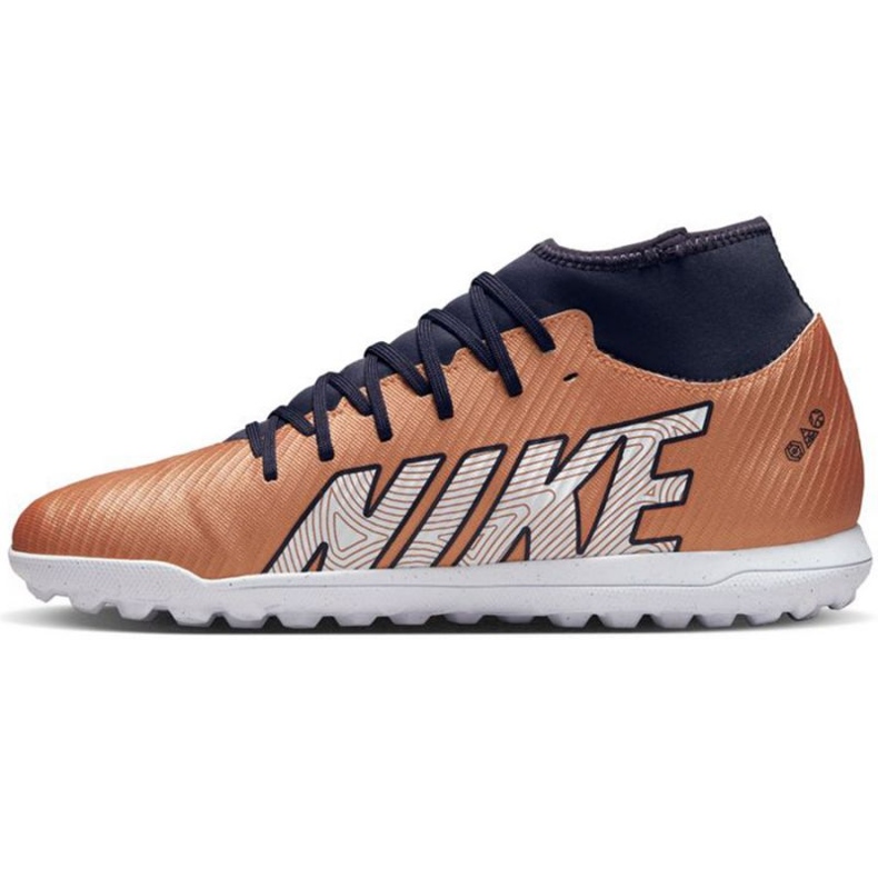 Chuteira Nike Mercurial Superfly 9 Club Qatar Tf M DR5950 810 marrom beges e marrons 1