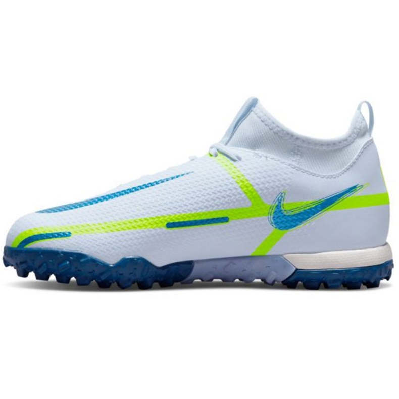 Chuteira Nike Phantom GT2 Academy Dynamic Fit Tf Jr DC0813 054 branco branco 1 Chuteira Nike Phantom GT2 Academy Dynamic Fit Tf Jr DC0813 054 branco branco 1