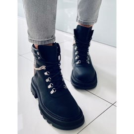 PA1 Botas Hudson Black Trapper preto 2