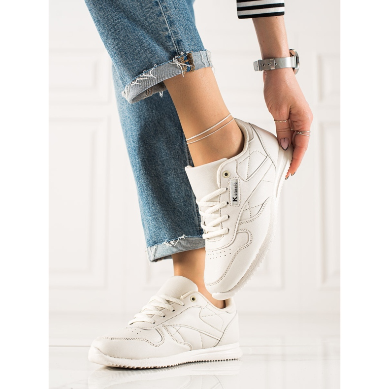 TRENDI Sapatos Esportivos Clássicos bege 2