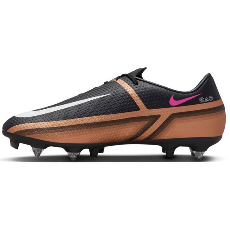 Chuteira Nike Phantom GT2 Academy SG-Pro Ac M FB1445 810 castanho beges e marrons 1
