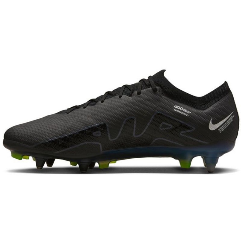 Chuteira Nike Zoom Mercurial Vapor 15 Elite SG-Pro Ac M DJ5168 001 preto preto 1 Chuteira Nike Zoom Mercurial Vapor 15 Elite SG-Pro Ac M DJ5168 001 preto preto 1