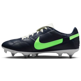 Chuteira Nike Premier Iii SG-Pro Ac M AT5890 431 azul marinho verde 1